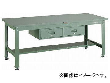 ȥ饹滳/TRUSCO SHW 1800750H740 2 SHW1800FL2 GN(2891867) JAN4989999642209
