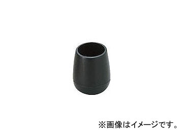 光 イス脚キャップ パイプ用 黒丸18 BE8182(3654532) JAN：4535395001500