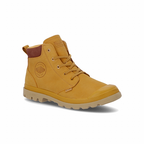 PALLADIUM(ѥǥ) PAMPA LITE+ WP+ LTH ZIP ˡ AMBER BROWN ץ롼 ɿ ٤18 79027-225