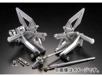 アグラス バックステップ 4P 品番：P034-0434 シルバー ヤマハ YZF-R6 2008年～2009年 JAN：4547567745730
