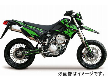 MDF ファイアーコンプリート 品番：P049-9004 グリーン カワサキ ディートラッカー X 2008年～ JAN：4580394144284