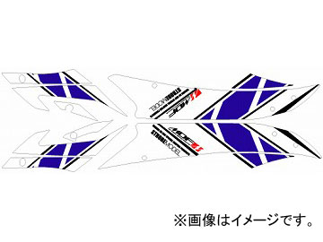 MDF ストロボフロントサイド 品番：P056-5454 ブルー ヤマハ YZF-R6 2006年～2007年 JAN：4580394162738