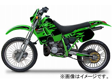 MDF ファイアーシュラウド 品番：P050-2614 グリーン カワサキ KDX200SR 1989年～1994年 JAN：4580394146820