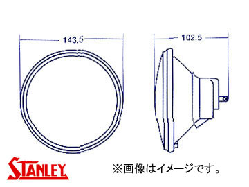 졼/STANLEY ݷϥ(ص弰 Hi-Lux75 12V 55W (H1) 001-3060