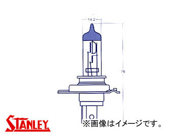 졼/STANLEY ؼ H4ü 12V 60/55W (H4) 14-0186 - ɥĤ