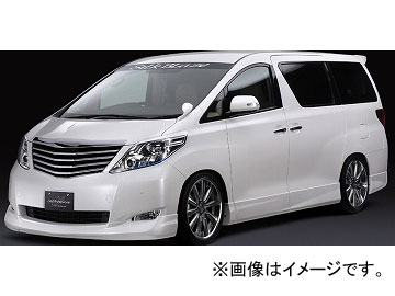 シルクブレイズ プレミアムライン F/D/R スペシャルセットプライス 純正色(パールメタリック) トヨタ アルファード ANH/GGH20・25W G/X 選べる6塗装色