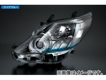 シルクブレイズ アイラインフィルム Ver.2 トヨタ アルファード ANH(GGH)20/25 クリアブルー EY071-B