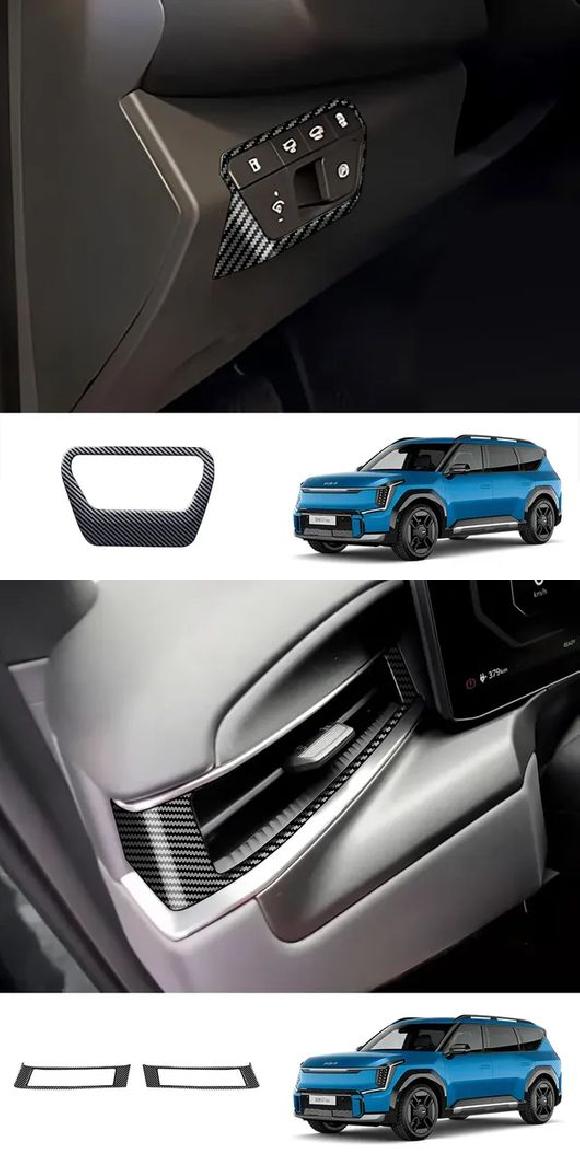 ѡ ϥɥ Ŭ:  EV9 2023 2024 ABS ܥեС ƥꥢ ꡼  ե ѥͥ ̵ С ɥ å С ȥ إåɥ饤 å С AC С SR-AA-0317