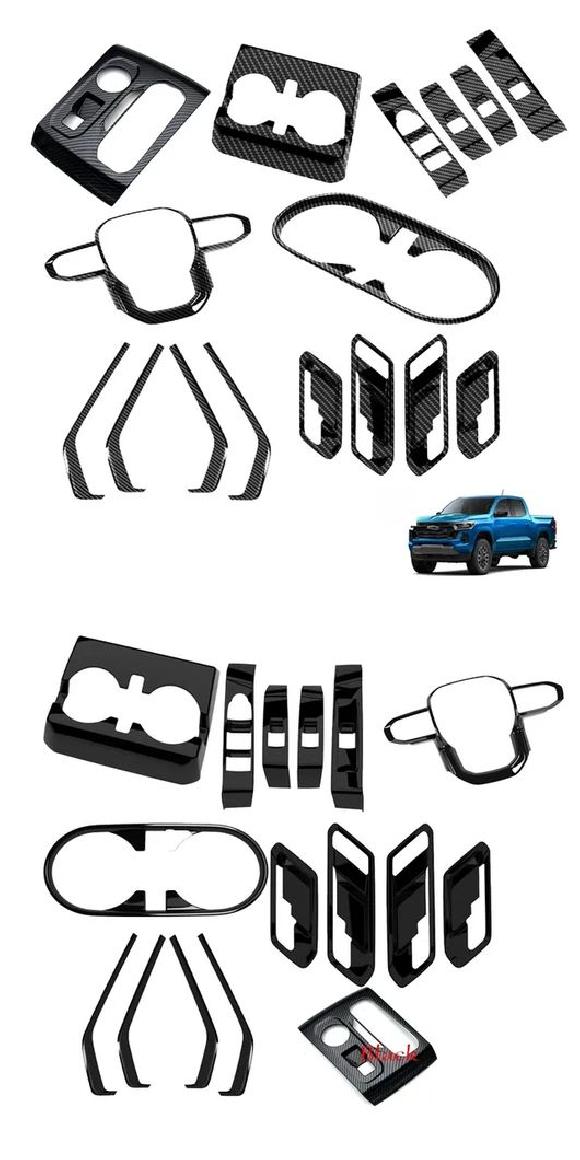 ѡ Ŭ: ܥ졼/CHEVROLET  2023 2024 2025 ABS ɥ å ȥ С ȥ 󥿡 󥽡  ե ѥͥ 7å ܥեС7å ֥å SR-AA-0673