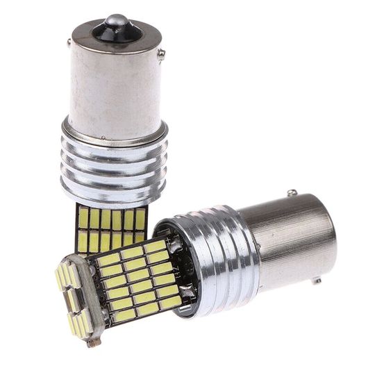 ѥ饤 2ԡ 1156LED CAN-BUS 15 SMD BA15S P21W ϥ ѥ ۥ磻 6000K ֥졼 ơ饤 ֥å SR-AA-9102