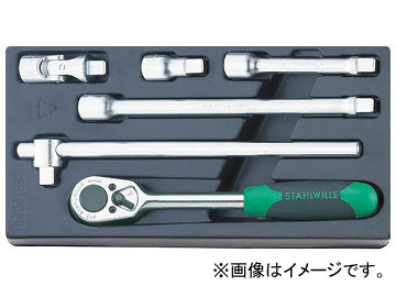 ӥ졼/STAHLWILLE ES 1/2-512/6 1/2SQåȥå ֡96838113 JAN4018754095643