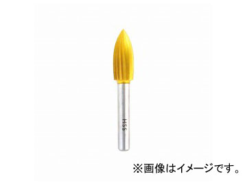 サンフレックス/Sumflex チタン回転ヤスリ HSS材チタンコーティング 6mm軸 No.2661 JAN：4964521126617