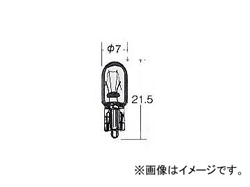 トヨタ/タクティー/TACTI パネル・シグナルランプバルブ 24V 3W 口金：ウェッジ V9119-1157