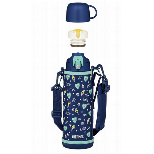 ⥹/THERMOS Ǯ2ܥȥ ͥӡ꡼ 1.0L /ݲ䡦2way FJJ-1001WF(NVGR)