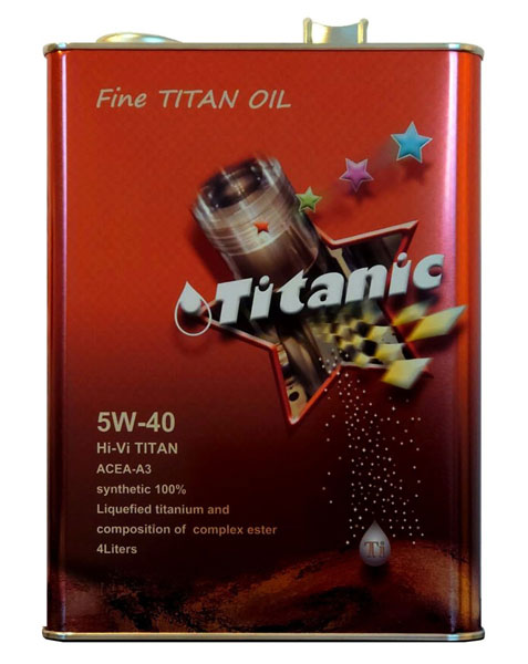 ˥å(Titanic) Hi-Vi󥪥 5W-40 4L ץåƥ֥ TG-M4L