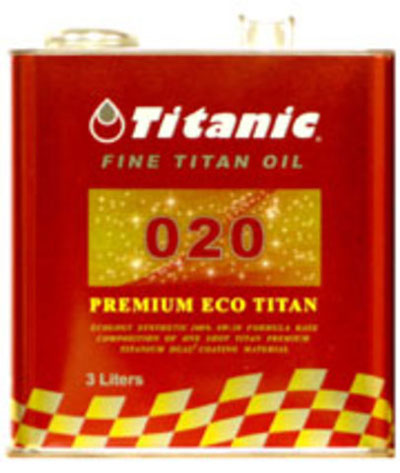 ˥å(Titanic) ץߥECO󥪥 0W-20 3L Ǯźúޥ֥ TG-PE3L
