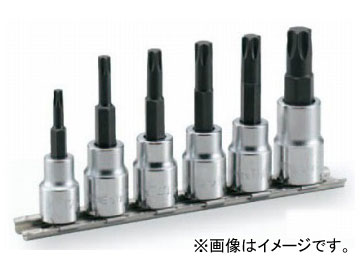 トネ/TONE 9.5mm（3/8”） トルクスソケットセット（強力タイプ