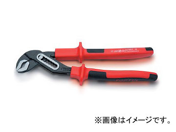 トップトゥル/TOPTUL 絶縁ウォーターポンププライヤー 250mm DGBE2110