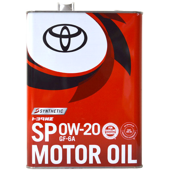 ȥ西 󥨥󥸥󥪥 4L SP 0W-20 1 08880-13205