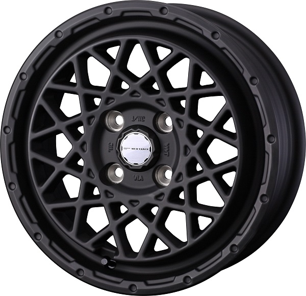 WEDS ADVENTURE MUD VANCE 09 ۥ FULL MAT BLACK 154.5J 45 4H100 1ʬ(4) 41151