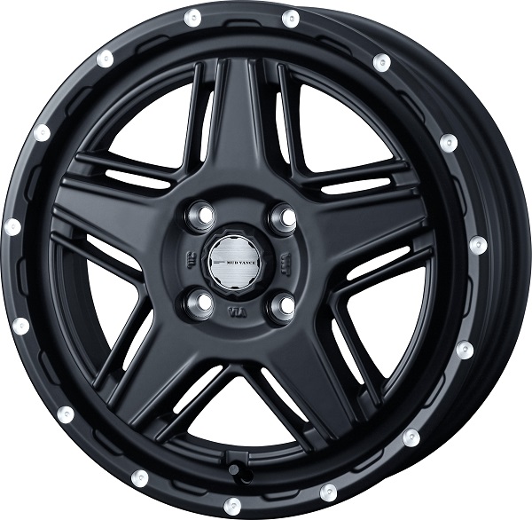 WEDS ADVENTURE MUD VANCE 07 ۥ FULL MAT BLACK 154.5J 45 4H100 1ʬ(4) 40530