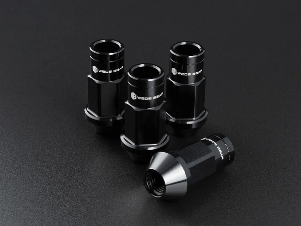 WEDS GEAR BLACK LABEL ߥ󥰥ʥå ֥å M12P1.25 1å(4) 53048