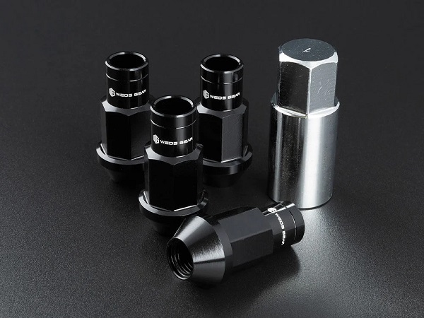 WEDS GEAR BLACK LABEL ߥ󥰥åʥå ֥å M12P1.25 1å(4) 53058