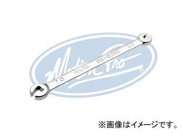 ヤザワ モーションプロ スポークレンチ クロームバナディウム鋼(ハードニッケル仕上げ) YM08-0296(P013-7738) 5.0/7.0mm JAN：4580219062625