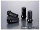 デジキャン クロモリレーシングナット bB C-HR IQ 等 ブラック 7角袋 P1.5 50mm 入数：1セット(4本入) CN7F5015BK-DC