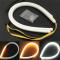 2 ֥륫顼 DRL ѥ饤ȥե쥭֥ LED 塼֥ƥȥåץեС ʥ ֥졼  6000K 45cm white turn yellow AL-BB-1431 AL
