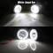 ե˥ƥ G G25 G37 H11 4000LM LED Х ե 饤 󥸥 ǥ˥ DRL 12 240V 2011 2012 2013 White Angel Eye AL-BB-1711 AL
