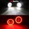 ե˥ƥ G G25 G37 H11 4000LM LED Х ե 饤 󥸥 ǥ˥ DRL 12 240V 2011 2012 2013 Red Angel Eye AL-BB-1711 AL
