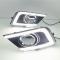   ȥ 2016 2017 LED ư DRL ǥ˥ 饤 ǥ饤 ե إå  Only White AL-BB-1716 AL