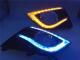  ȥ 2016 2017 LED ư DRL ǥ˥ 饤 ǥ饤 إå  White Yellow Blue AL-BB-1750 AL
