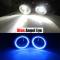  ʥХ åȥȥå D40 4000LM H11 LED ե 饤  DRL 12V 2005 2006 2007 2008 2009 2010 2011 2012 Blue Angel Eye AL-BB-1754 AL