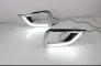  ʥХ åȥȥå NP300 2015 2016  󥷥ʥ륹졼ɿ 12V LED ǥ˥ 饤 DRL  ե  ۡ륫С white AL-BB-1755 AL