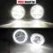  顼 Z51 4000LM LED ե 饤 󥸥 ϥ  DRL 12V 2007 2008 2009 2010 2011 2012 2013 2014 White Angel Eye AL-BB-1766 AL