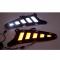  LED ǥ ˥ 饤 Ŭ: ȥ西 C-HR CHR 2016 2017 2018 ɿ ABS 12V DRL ե  002 AL-FF-1714 AL