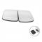 ɥߥ顼 ɥ  ߥ顼 饹 ҡƥå ֥롼  ¦ Ŭ: BMW X5 E53 99-06 3.0i 4.4i ꥢ ӥ塼 ҡƥå ߥ顼 ۥ磻   AL-II-1332 AL