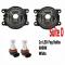 ѥ饤ȡ Ŭ: ɩ L200 ȥ饤ȥ ȥ顼 եå/FIAT եХå  SMD 9LED å LED ե饤  H11 H8 12V 55W ϥ ե饤 D AL-KK-7813 AL
