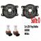 ѥ饤ȡ Ŭ: ɩ ȥ XL 2007-2012 2013 9LED å LED ե饤  H11 H8 12V 55W ϥ ե饤 D AL-KK-7815 AL
