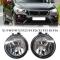 車用ライト AU04-ペア フロント バンパー フォグランプ ライト 適用:-BMW X3 F25 X4 F26 X5 F15 X6 F16 2010-20 バルブなし 63177238787 63177238788 シルバー AL-MM-8365 AL