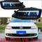 ѥ饤 2ԡ 塼˥ إåɥ饤 Ŭ: å MK6  2012 2013 2014 2015 LED DRL ˥ 饤 BI-Υ ӡ ե HID Υ إåɥ饤 VW å 2012-2015 AL-OO-0408 AL