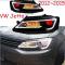 ѥ饤 2ԡ 塼˥ إåɥ饤 Ŭ: å MK6  2012 2013 2014 2015 LED DRL ˥ 饤 BI-Υ ӡ ե HID Υ إåɥ饤 VW å 2012-2015 AL-OO-0410 AL
