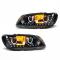 ѥ饤 2ԡ ʥߥå VIDEOCAR  Ŭ: ѥ B7 إåɥ饤 2011 2012-2015 ꥫ CC LED DRL BI Υ  ǥ2 VW ѥ B7 2011-2015 HID إåɥ饤 2ԡ AL-OO-0415 AL