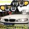 ѥ饤 2ԡ إå  Ŭ: E46 إåɥ饤 2002-2004 318 320i 325 330 HID Υ H7  ֥ U 󥰥  إåɥ饤 2ԡ BMW E46 2002-2004 AL-OO-0436 AL