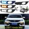 ѥ饤 Хѡ إåɥ饤 Ŭ: ۥ XRV ǥ 饤 HRV HR-V ٥/ 2015-2017 LED DRL إåɥ ե ۥ磻  ֥롼 ۥ XRV 2015-2017 AL-OO-0675 AL