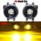 ѥ饤 2ԡ ե饤 LED 󥸥  DRL 30W 8000lm 12V Ŭ: ȥ西 RAV4  4 ʡ ϥ 顼   Х 롼  AL-OO-0955 AL