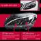 ѥ饤 إå  Ŭ: 륻ǥ٥ W205 LED إåɥ饤 2014-2020 إåɥ饤 C200 C260 C300 DRL 󥫡 ϥ ӡ 󥸥  ץ  ե LED AL-OO-7779 AL