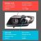 ѥ饤 إå  Ŭ: E90 LED إåɥ饤 2005-2012 إåɥ饤 320i 325i DRL 󥫡 ϥ ӡ 󥸥  ץ  LED AL-OO-7993 AL